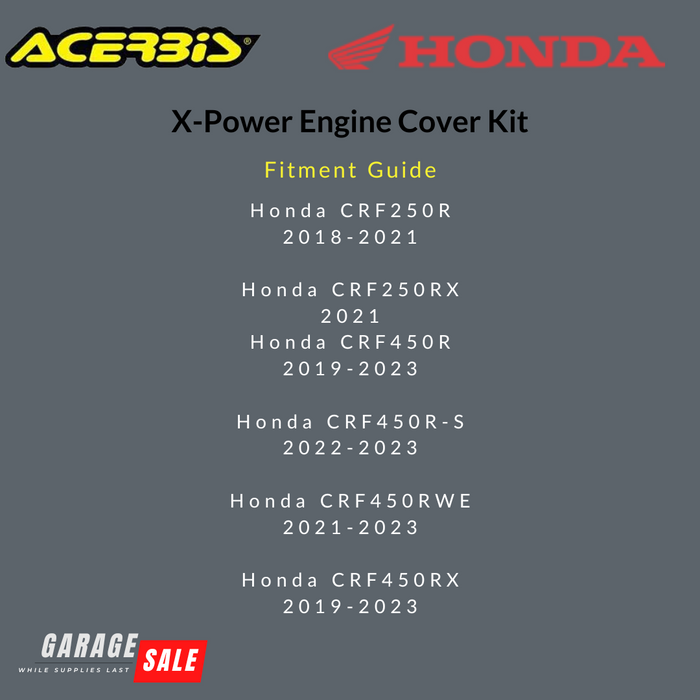Acerbis X-Power Clutch & Ignition Cover Protector Kit