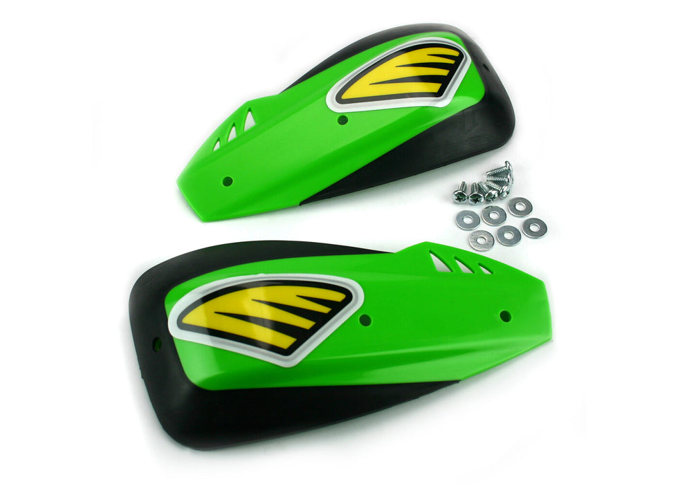 CYCRA Enduro DX Handshields: For Use With Alloy Handguards (Green)