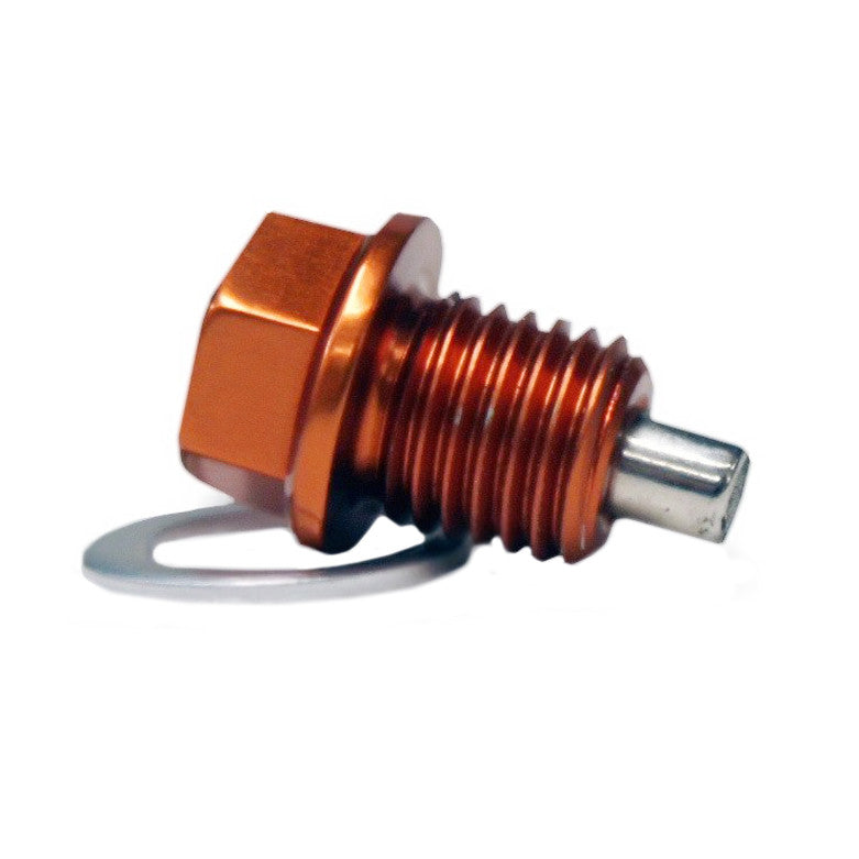 Apico Billet Magnetic Sump Drain Bolt For KTM SX EXC Freeride - 125 200 250 300 450 Etc.