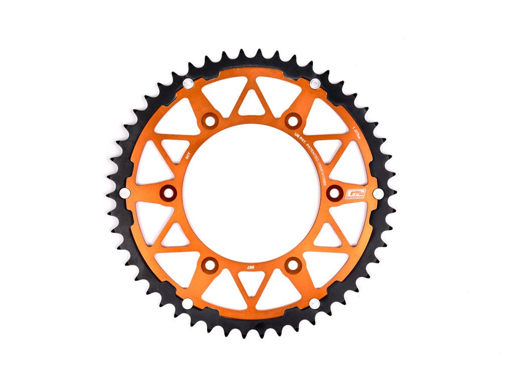 G2 Ergonomics- Sprocket, Rear Dually Steel Ring — ziptyracing
